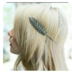 ⭐️2025 Host Pick⭐️Leaf hair accessory|Silver